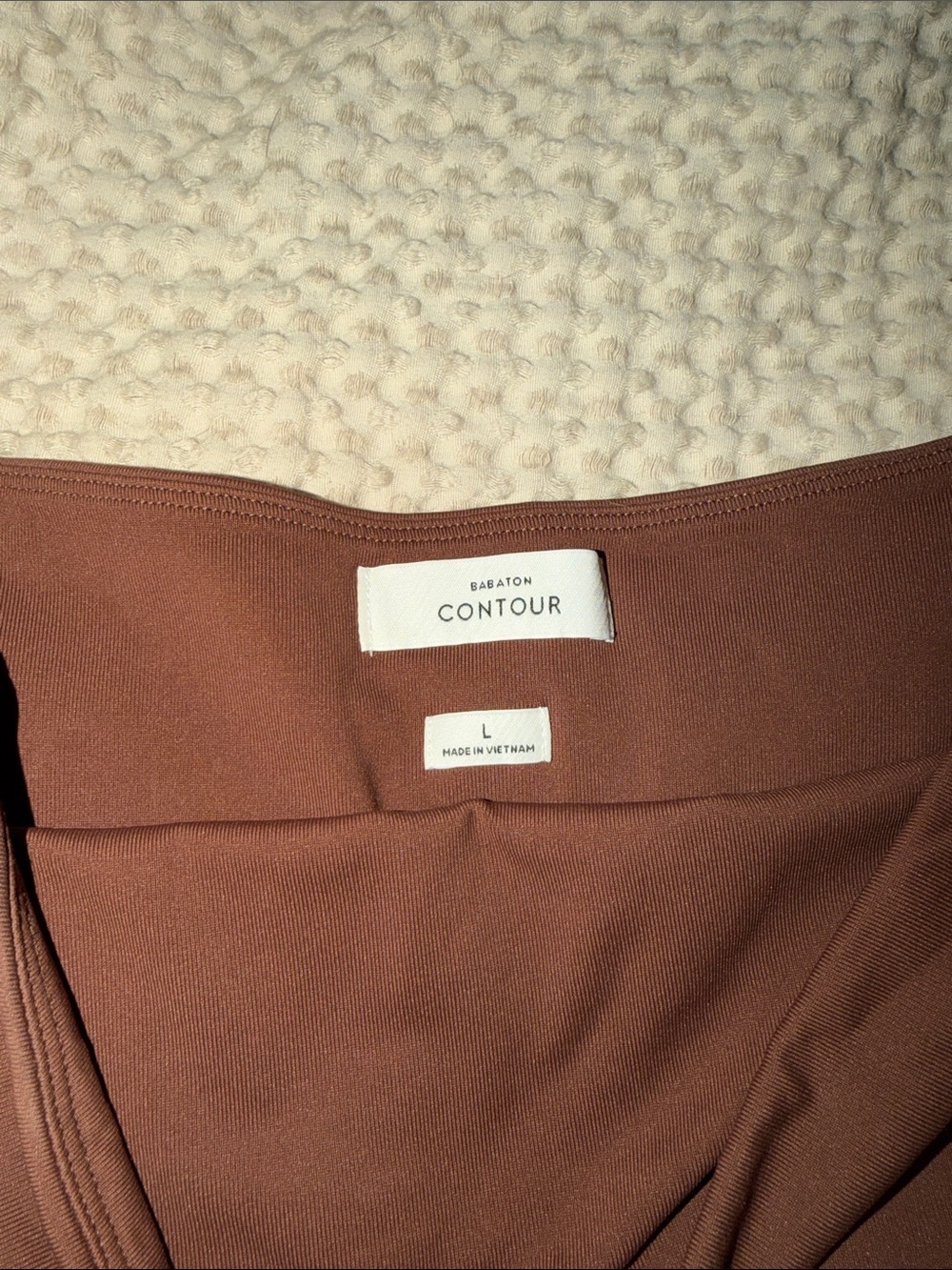 Aritzia Contour Tube Top - Rust Brown - Picture 2 of 4